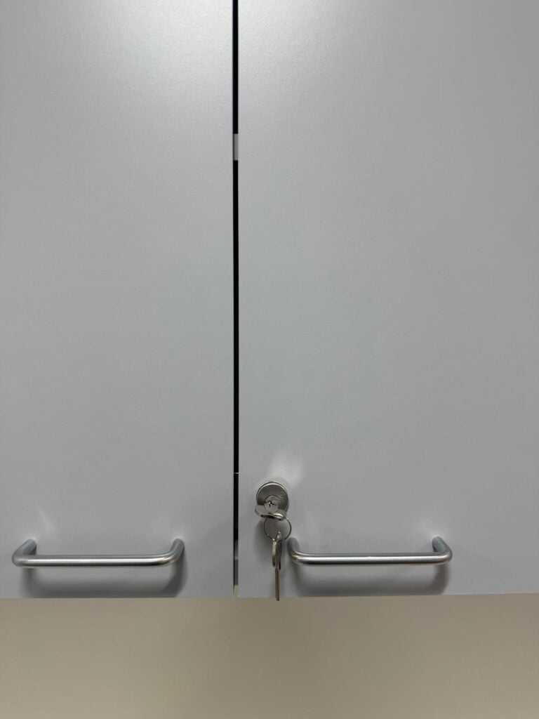 Commercial cabinet lock installation in Glendale CA